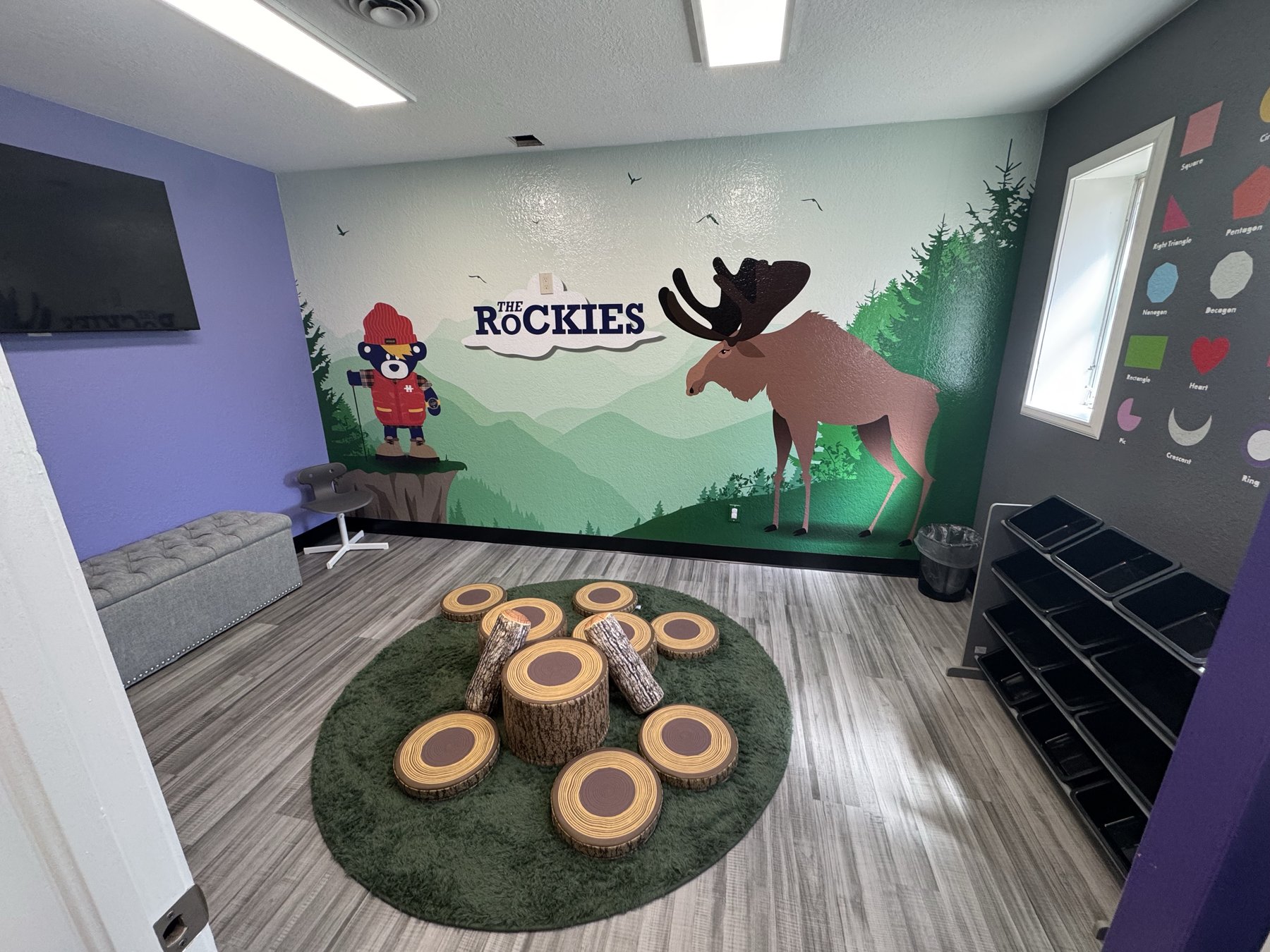 Circle room at Colorado Autism in Arvada